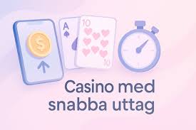 Casino Online Snabba Uttag En Guide till Snabba Utbetalningar
